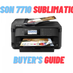 Epson WorkForce WF 7710 Sublimation Printer