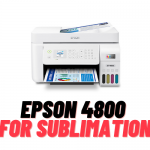 Can Epson ET 4800 be used for sublimation printing ?
